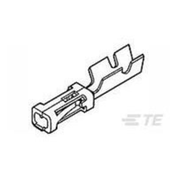 Te Connectivity Headers & Wire Housings Standard Pressure 26-22 Awg Gold 1-87756-8